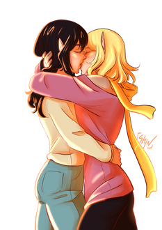 Sarah x Leaxa (OCs)